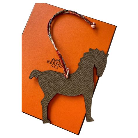 hermes horse keychain|hermes leather horse bag charm.